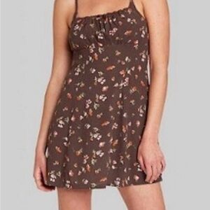 Floral baby doll mini Dress by Wild Fable..perfect for summer!!